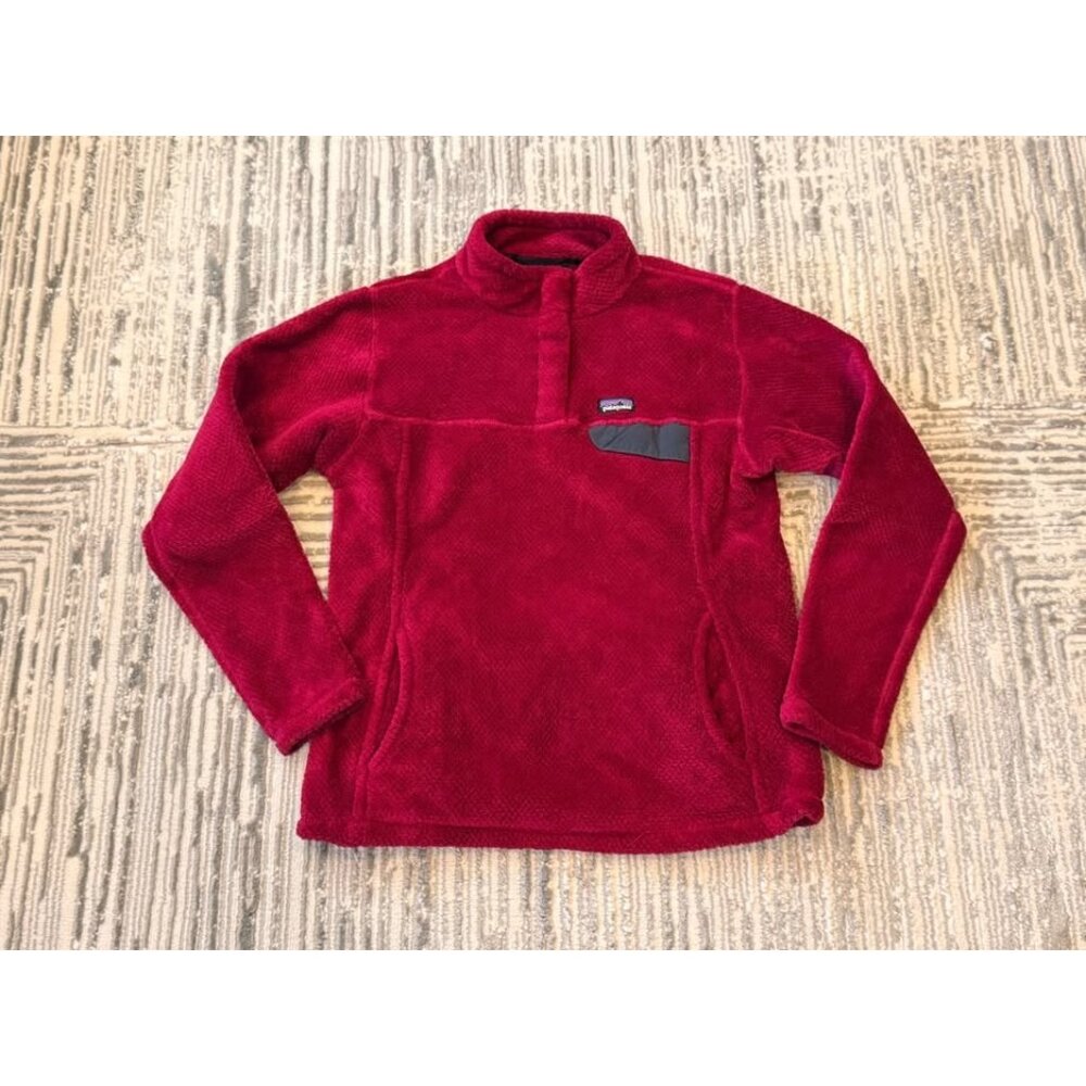 Patagonia girls youth XXL 16-18 Re-Tool Snap-T fleece pullover MSRP $99